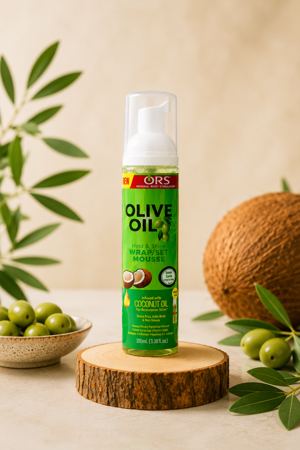 ORS Olive Oil Wrap/Set Mousse